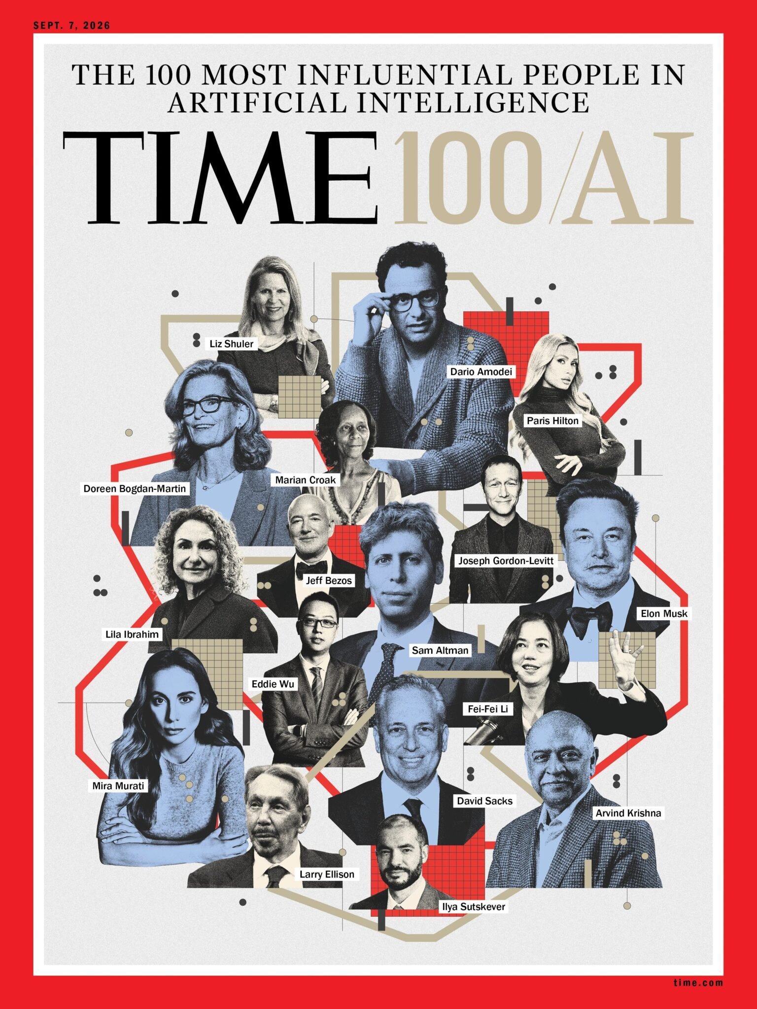 Time Magazine 100 AI - most influential people in AI